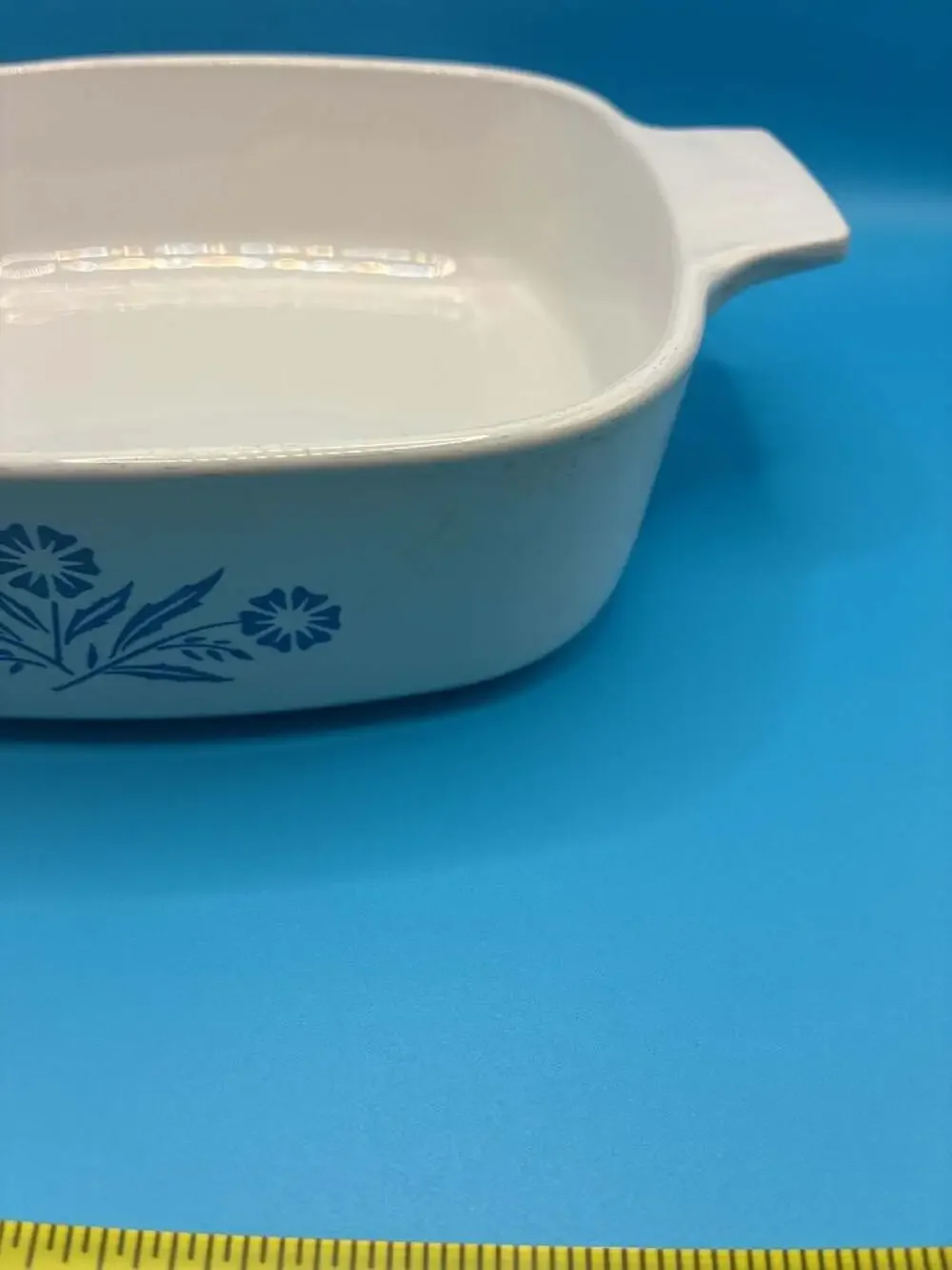 CorningWare Blue Cornflower 1 Quart Casserole Baking Dish A-1-B No Lid